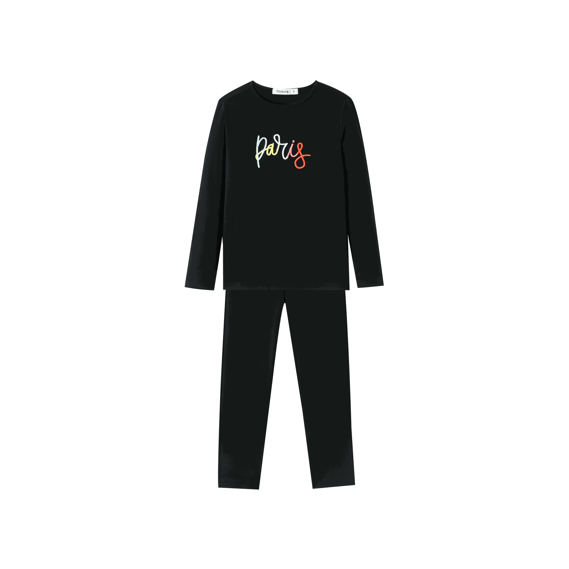Scribbled Paris Pajama