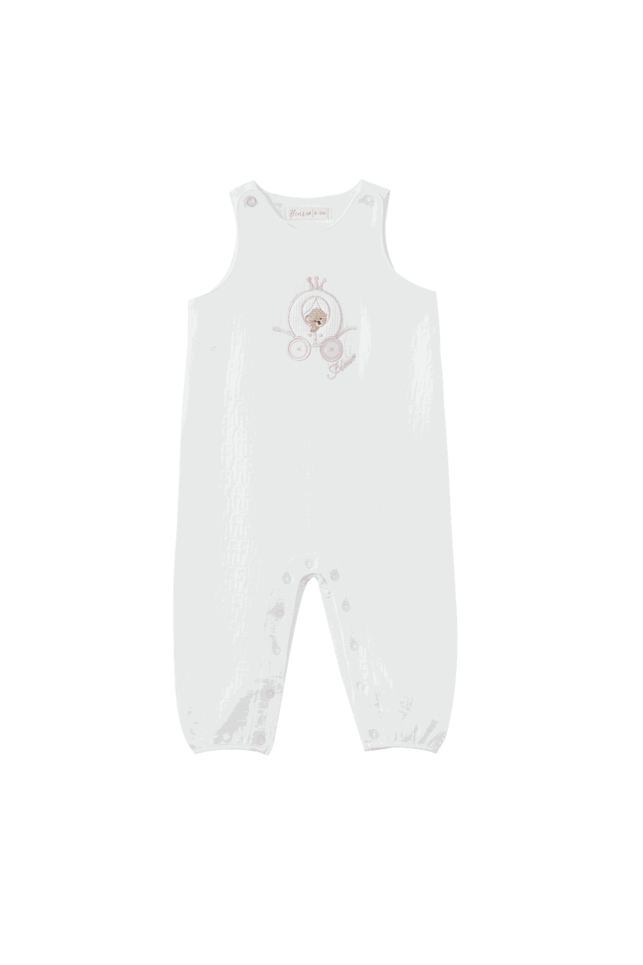 Sleeveless Princess Carriage Romper