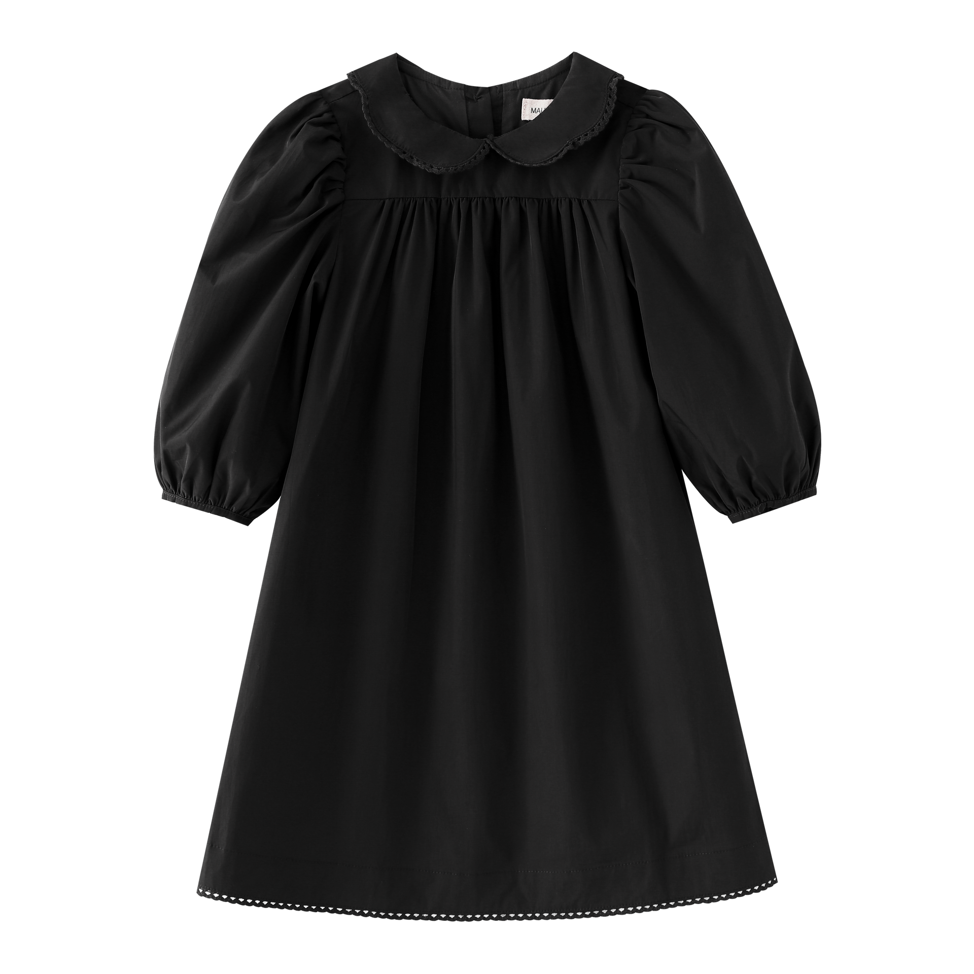 Taffeta Dress With Tucks