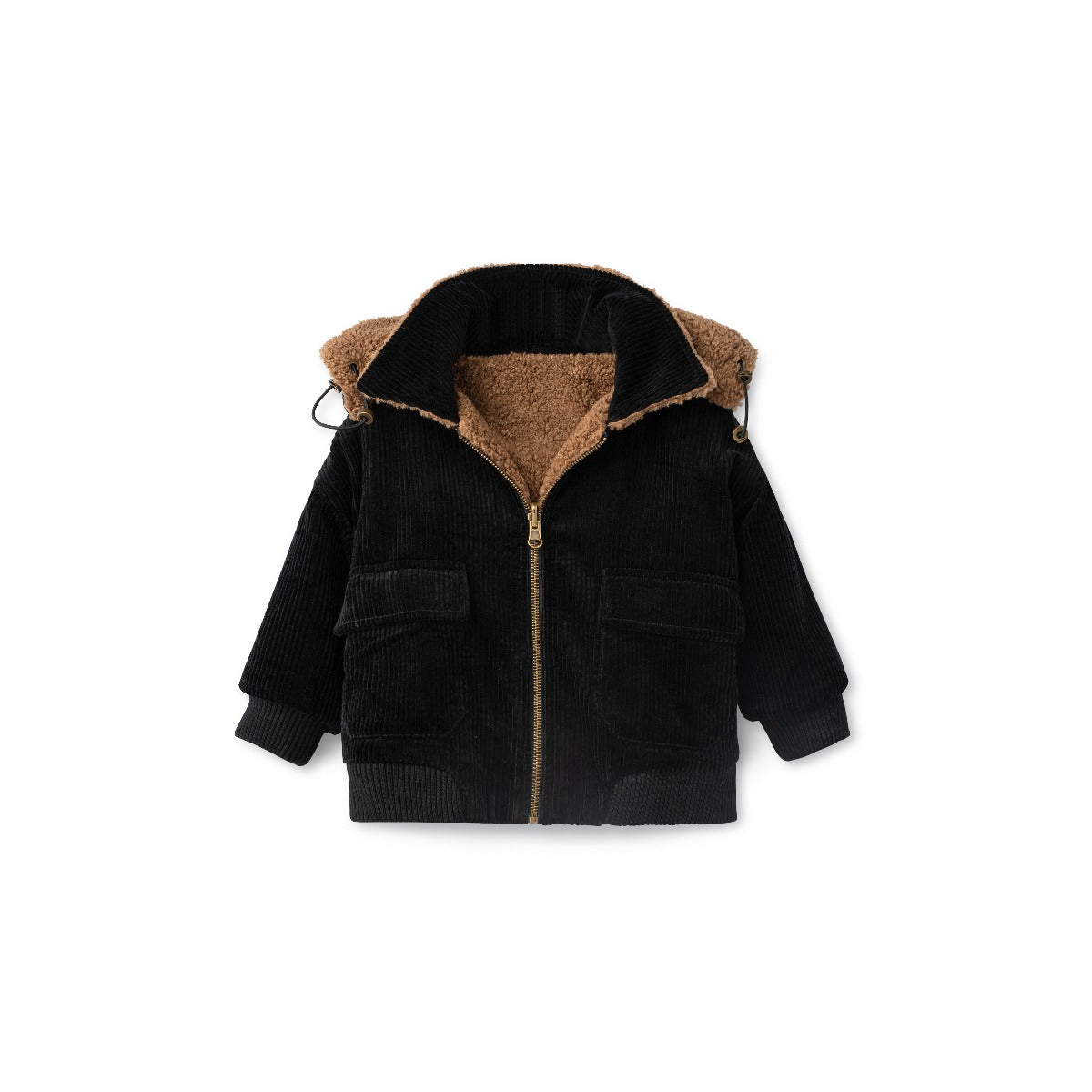 Reversible Hooded Bomber