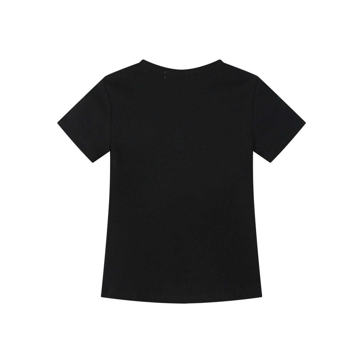 Ribbed Short Sleeve Tee
