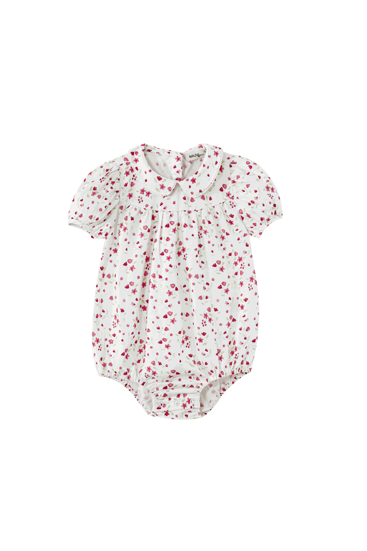 Floral Collared Romper