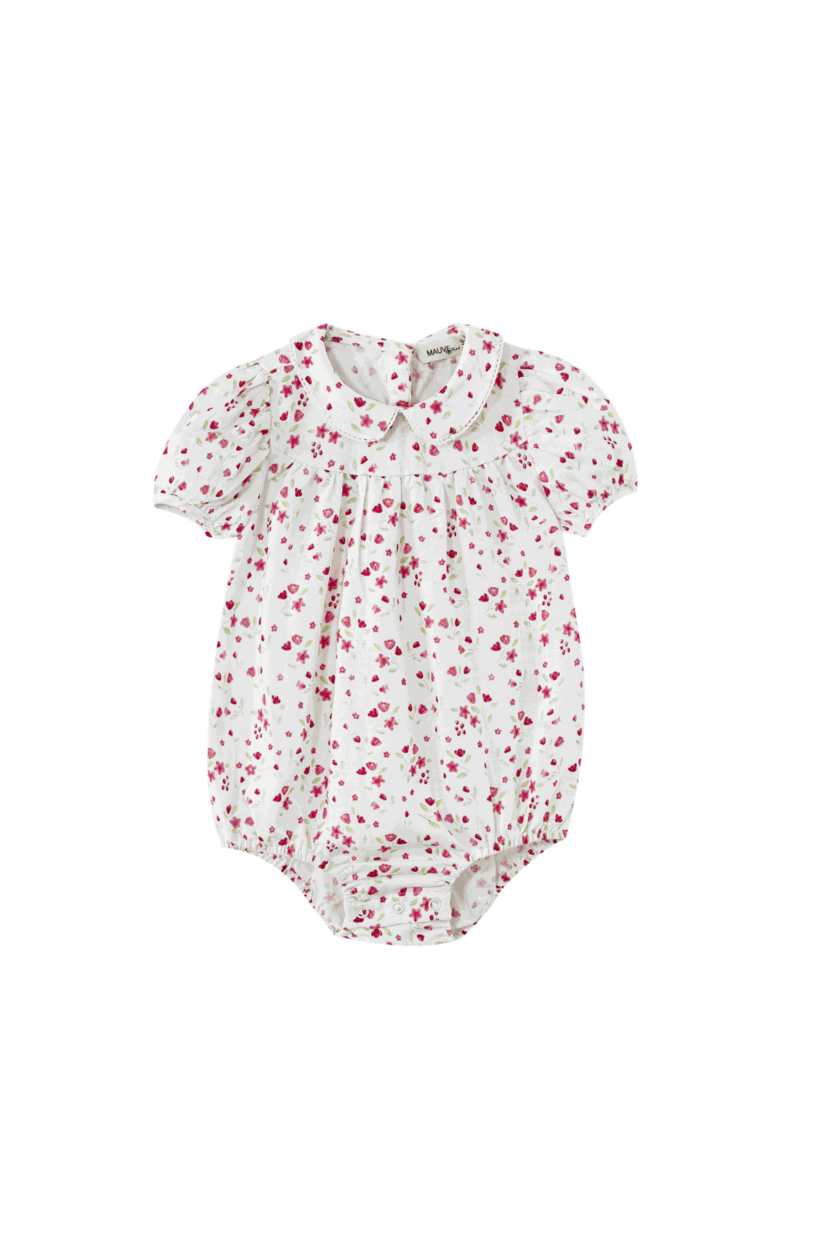 Floral Collared Romper