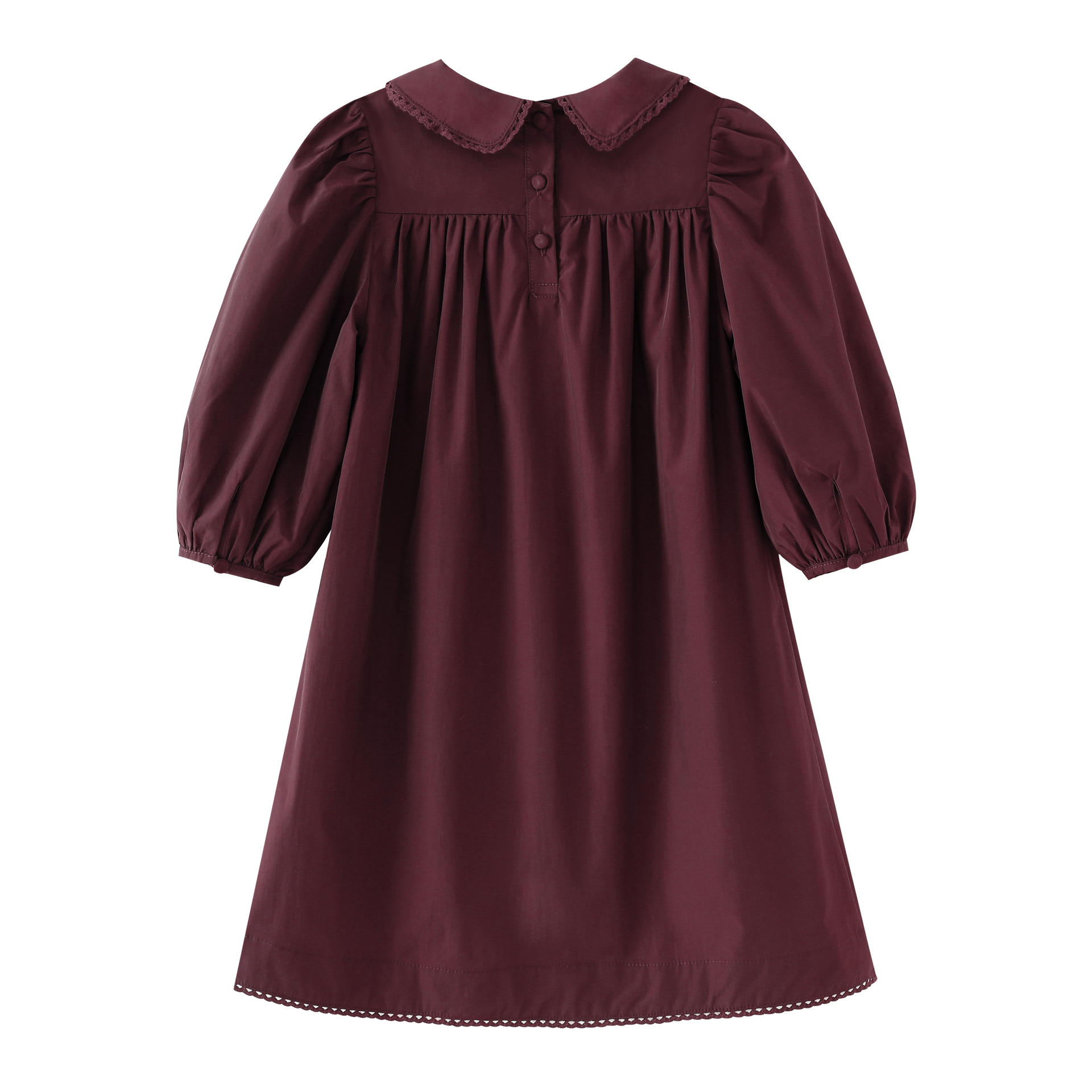 Taffeta Dress With Tucks