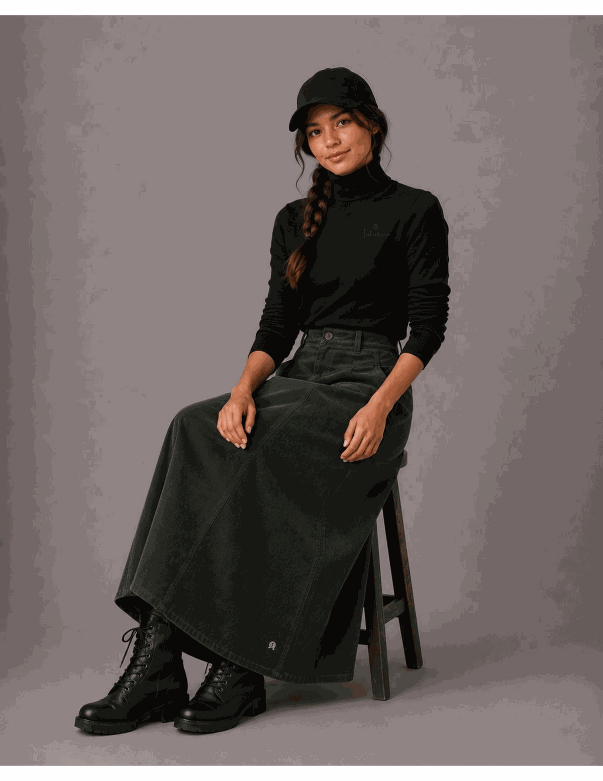 Turtleneck With Embroidery