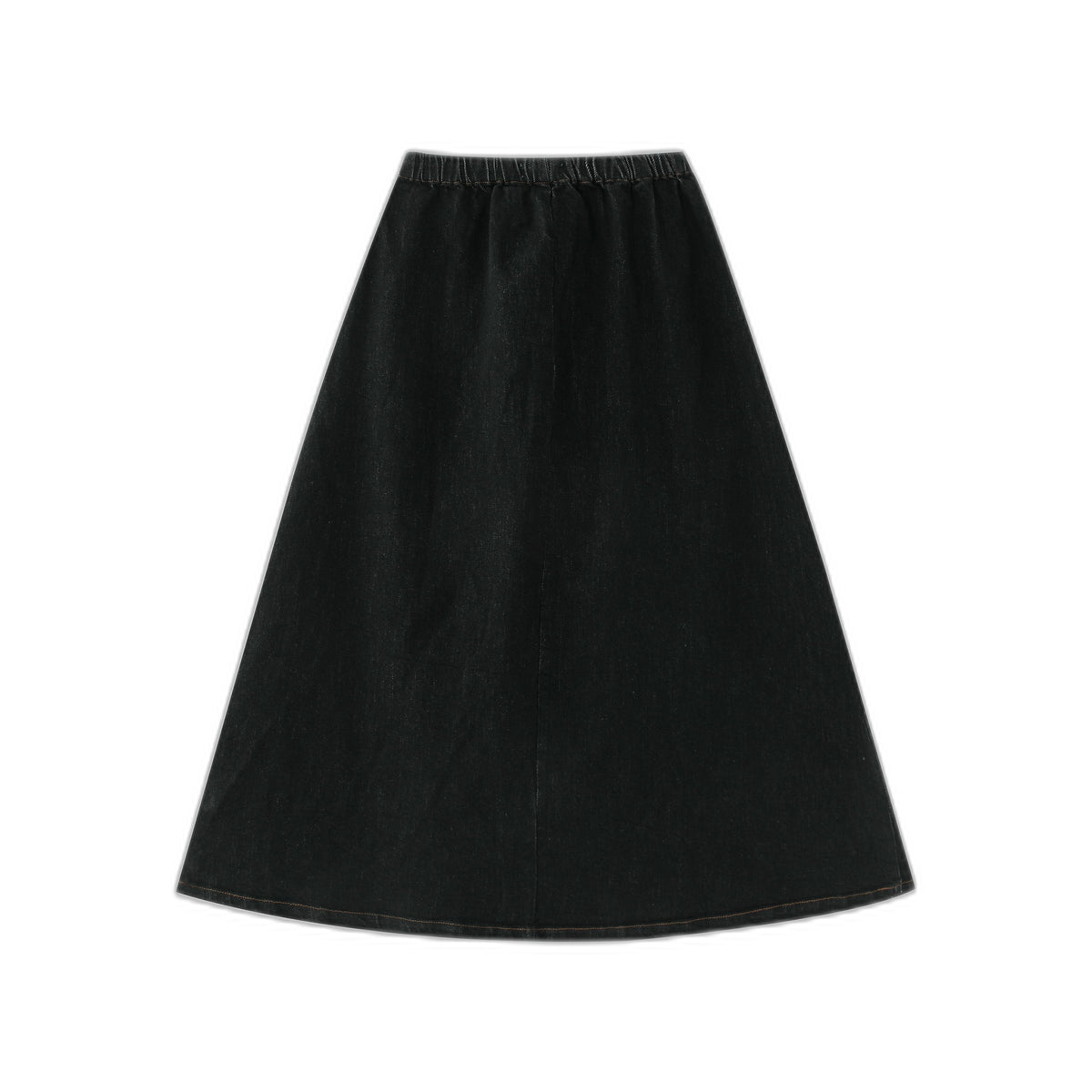 Midi Circle Skirt With Pockets And Tie
