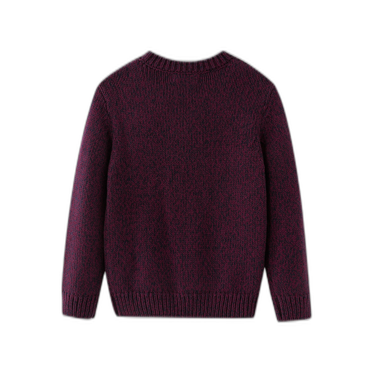 Burgundy Marled Sweater