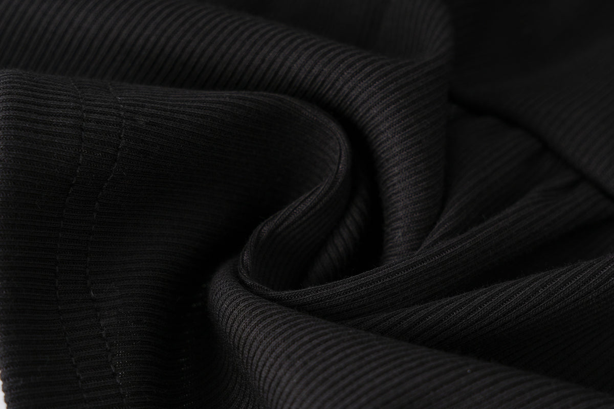 A-Line Midi Skirt With Elastic Waist
