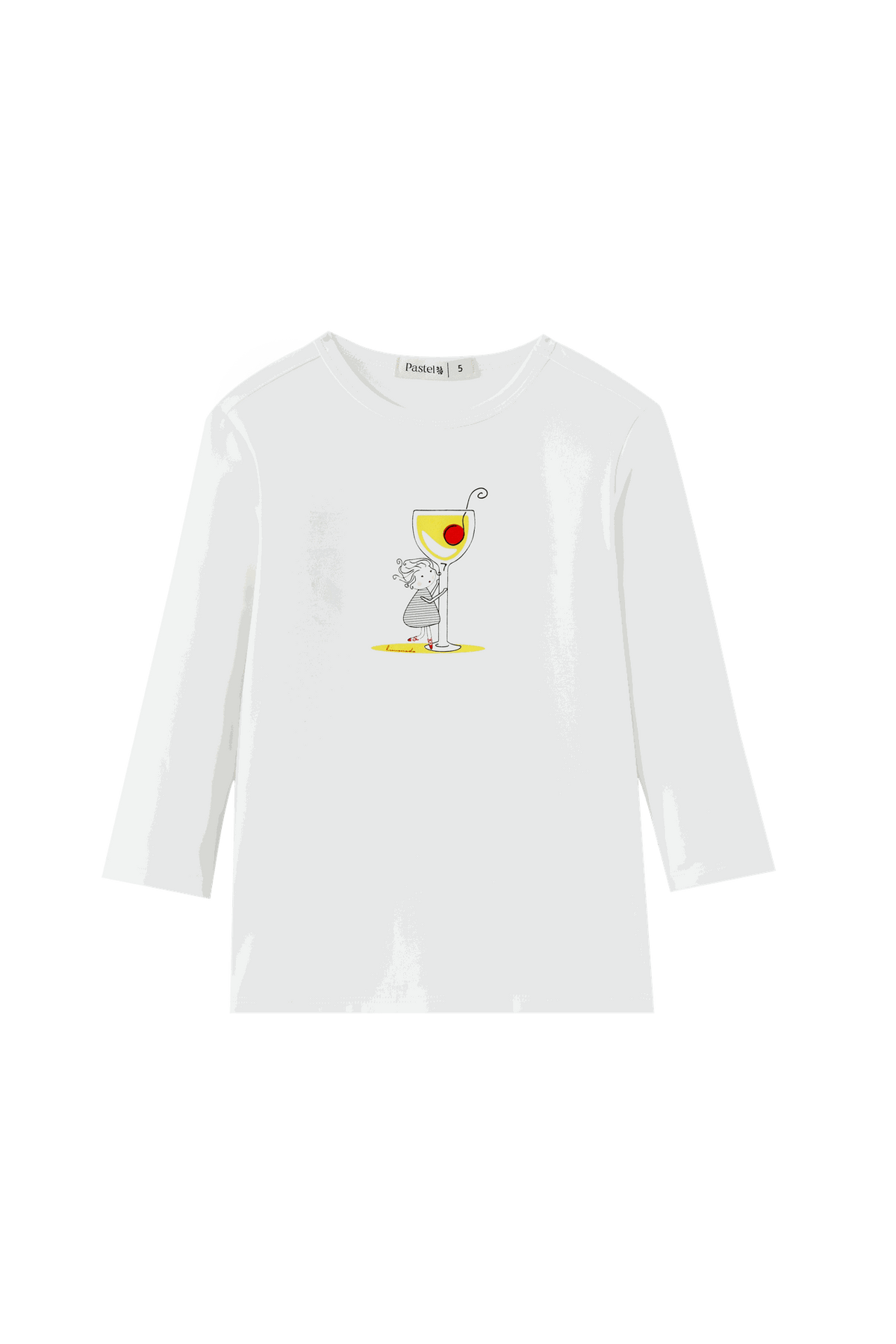 Little Girl Long Sleeve Lemonade Tee