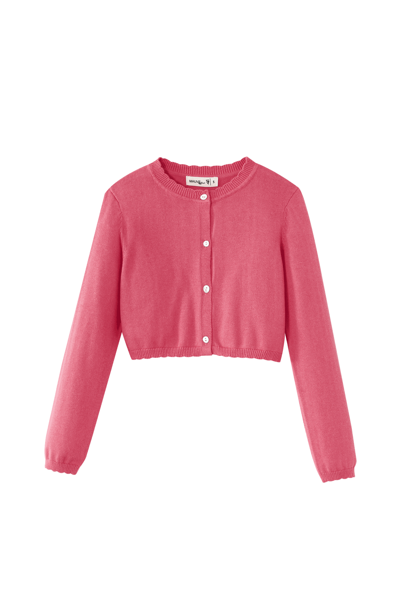 Scalloped Edge Cardigan