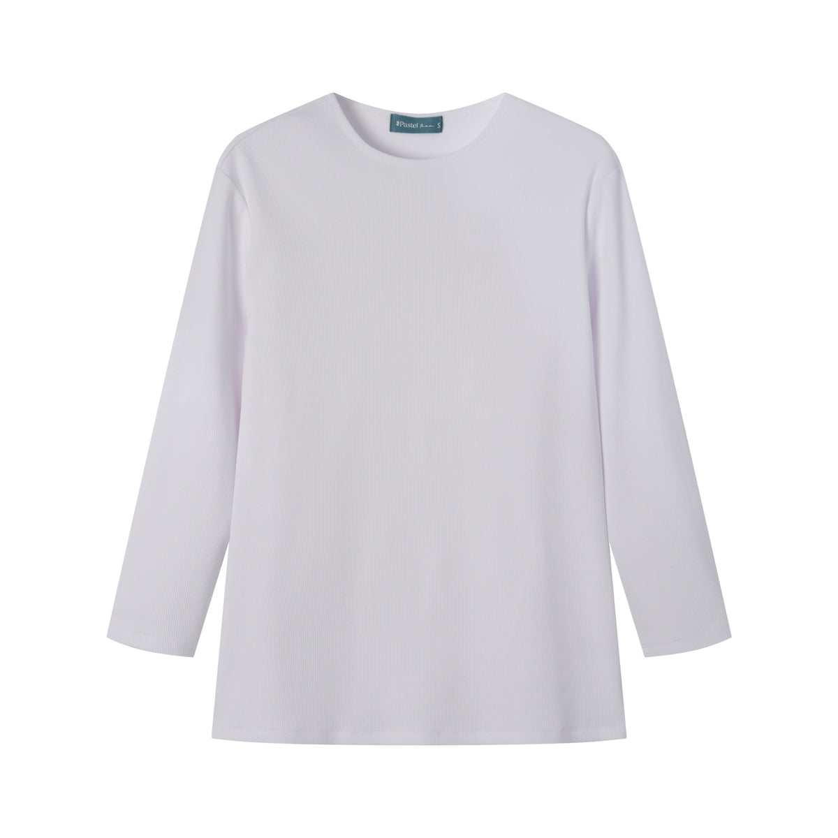 Teen Ribbed 3/4 Sleeve T-Shirt