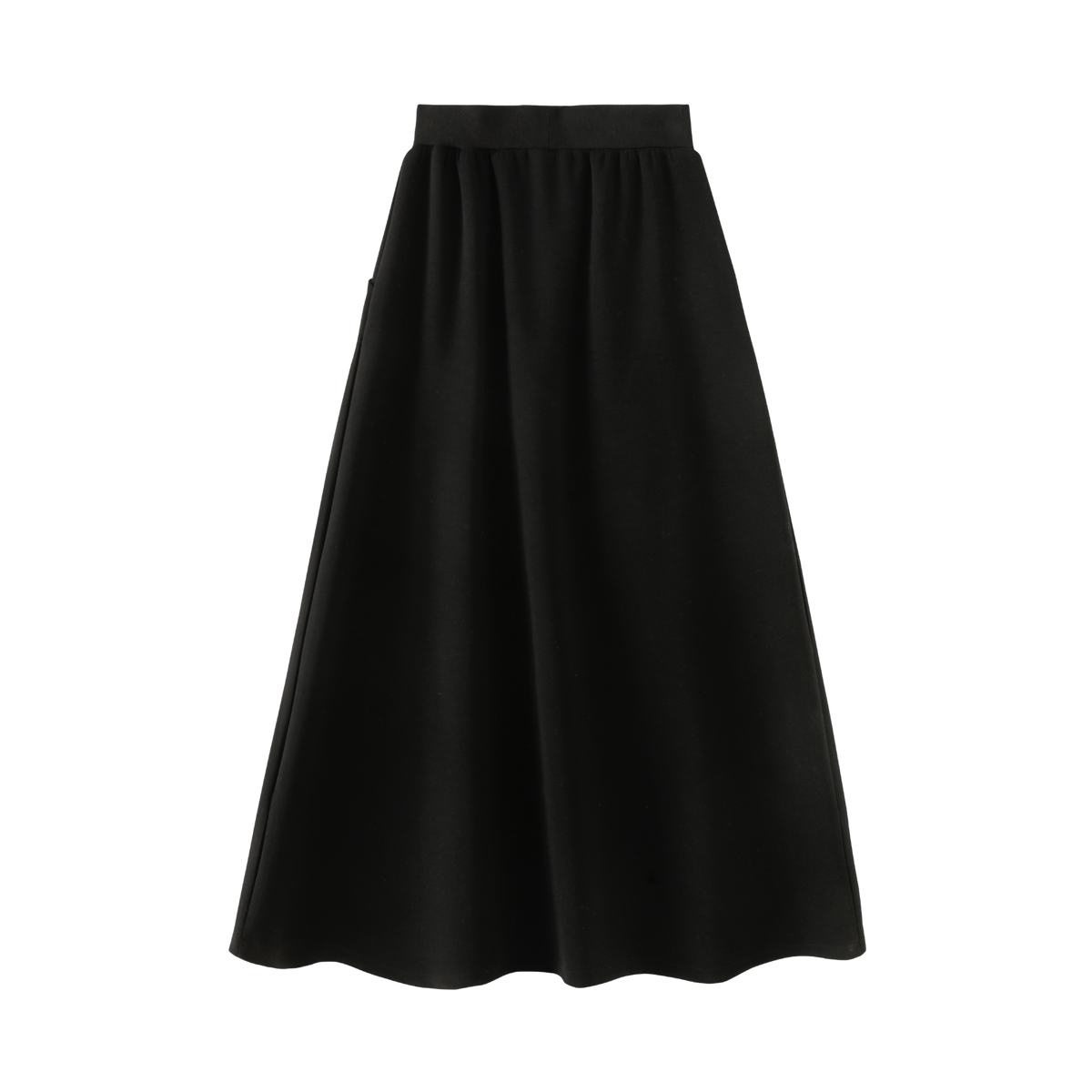 Midi Skirt With Side Pockets