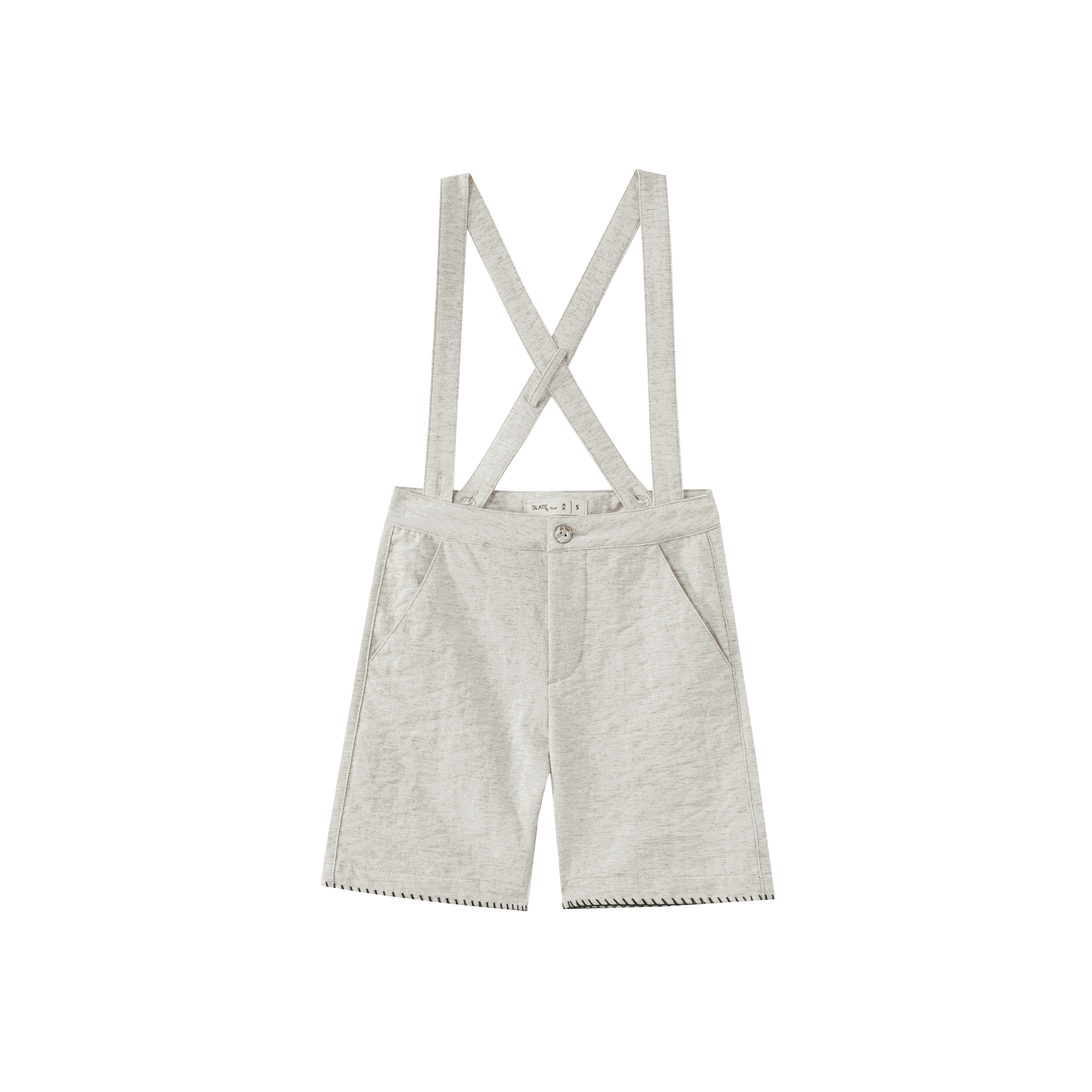 Trimmed Suspender Pant
