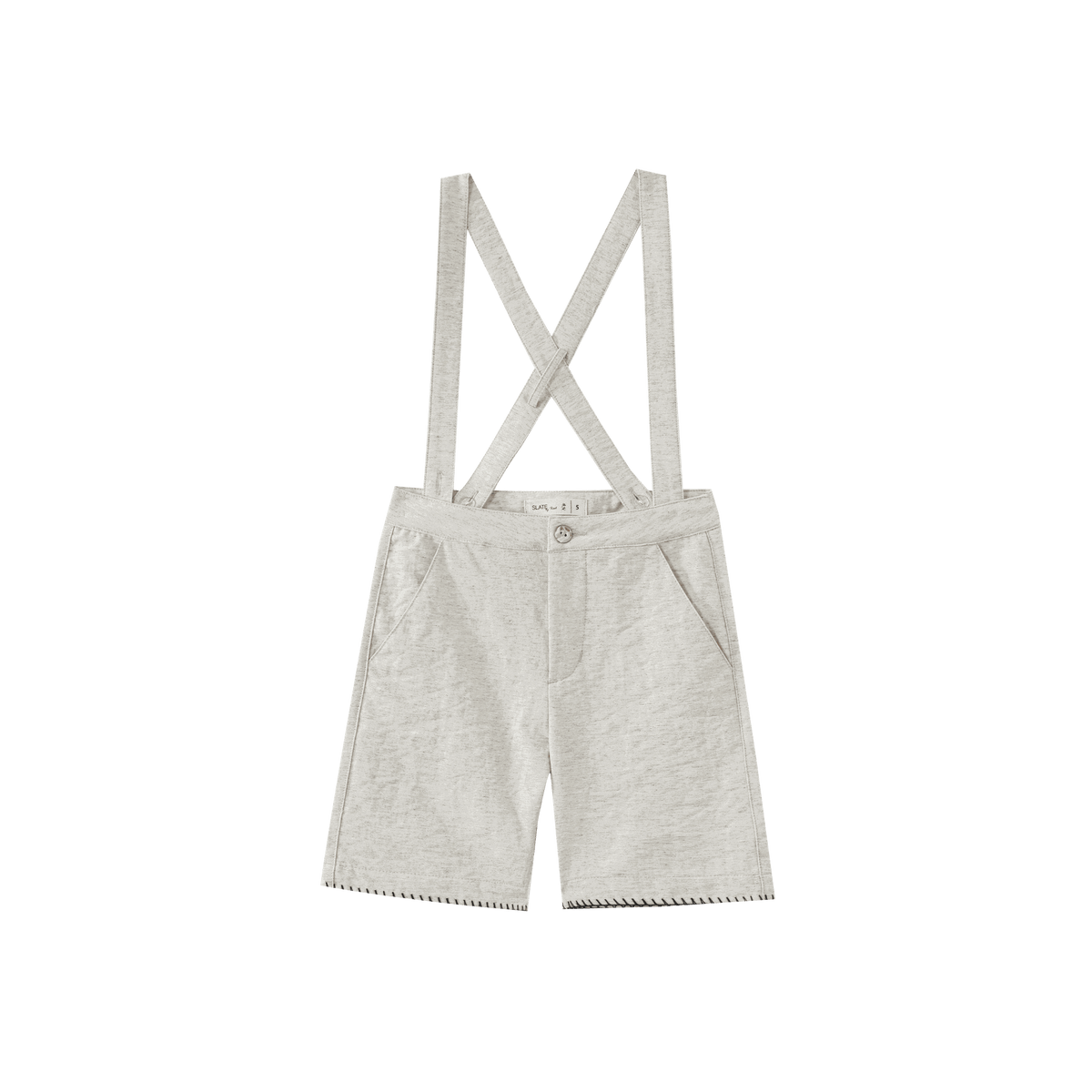 Trimmed Suspender Pant