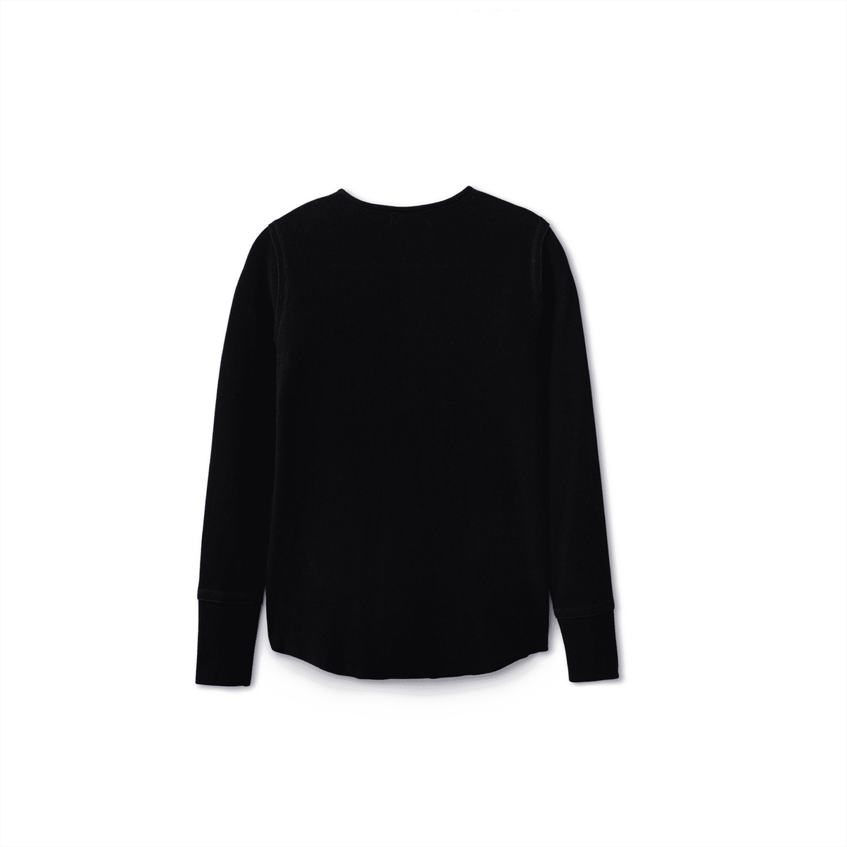Long Sleeve Ribbed Henley