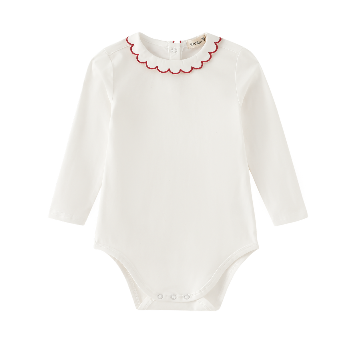 Scalloped Collar Onesie