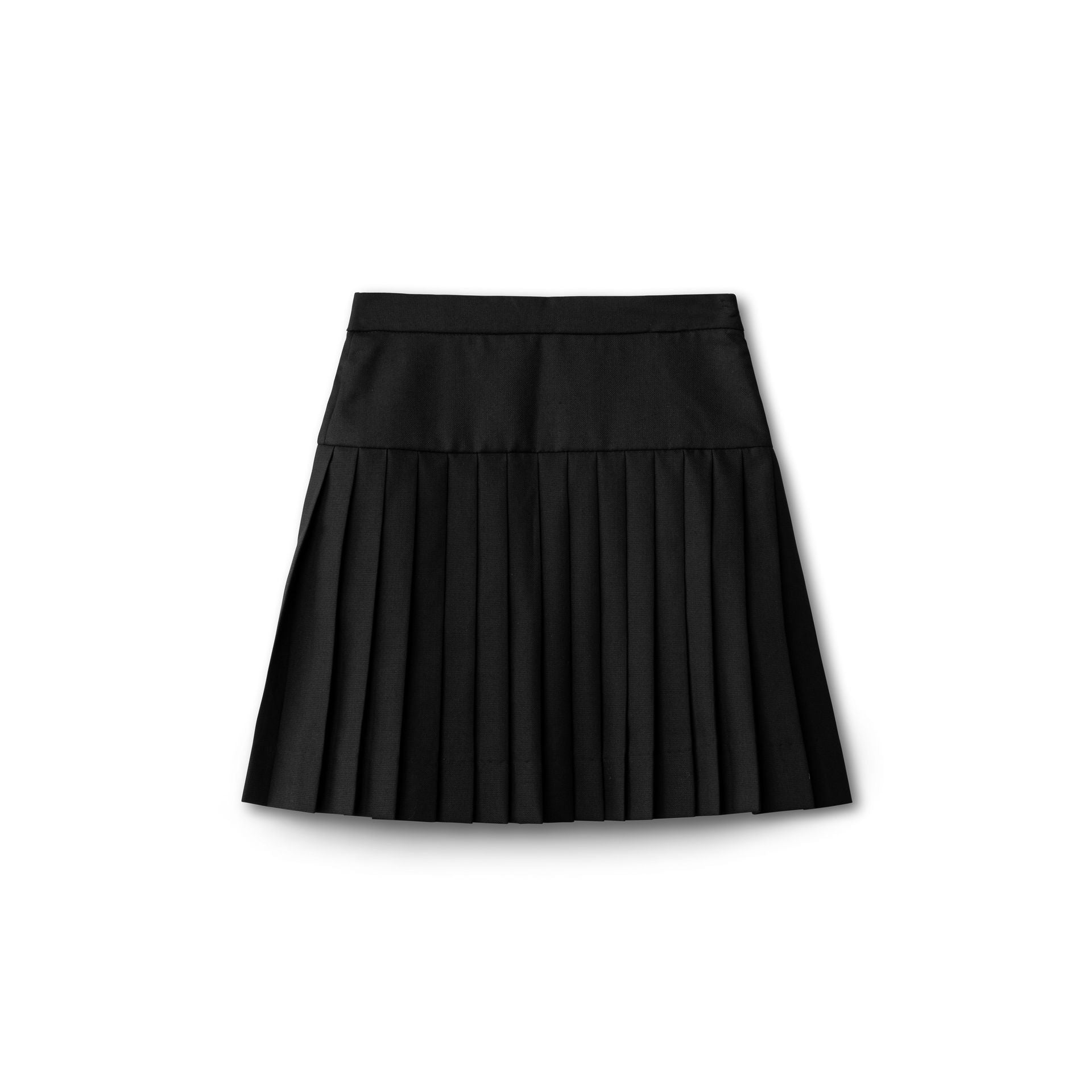 Yoke Pleated Skirt