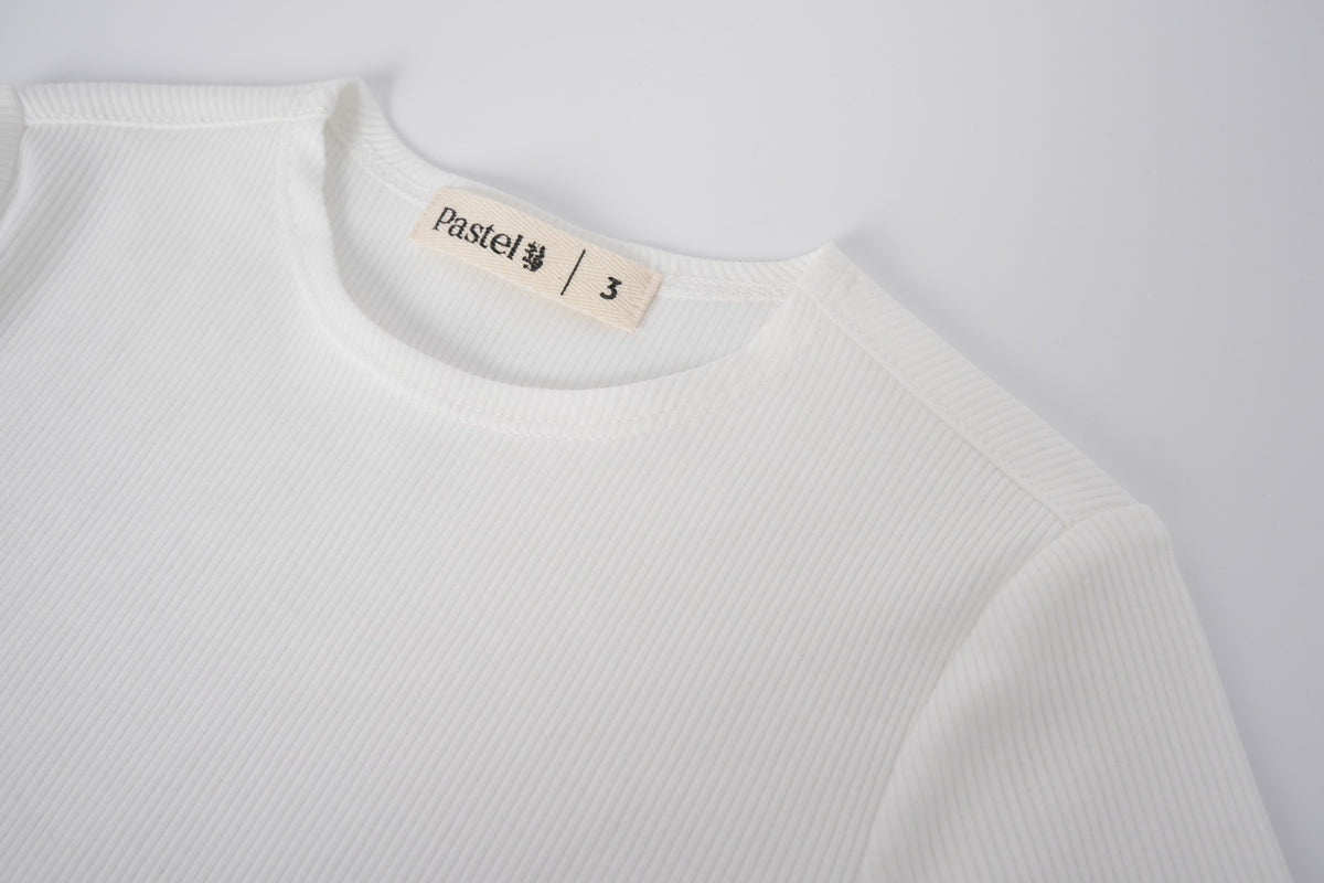 Ribbed Long Sleeve Tee