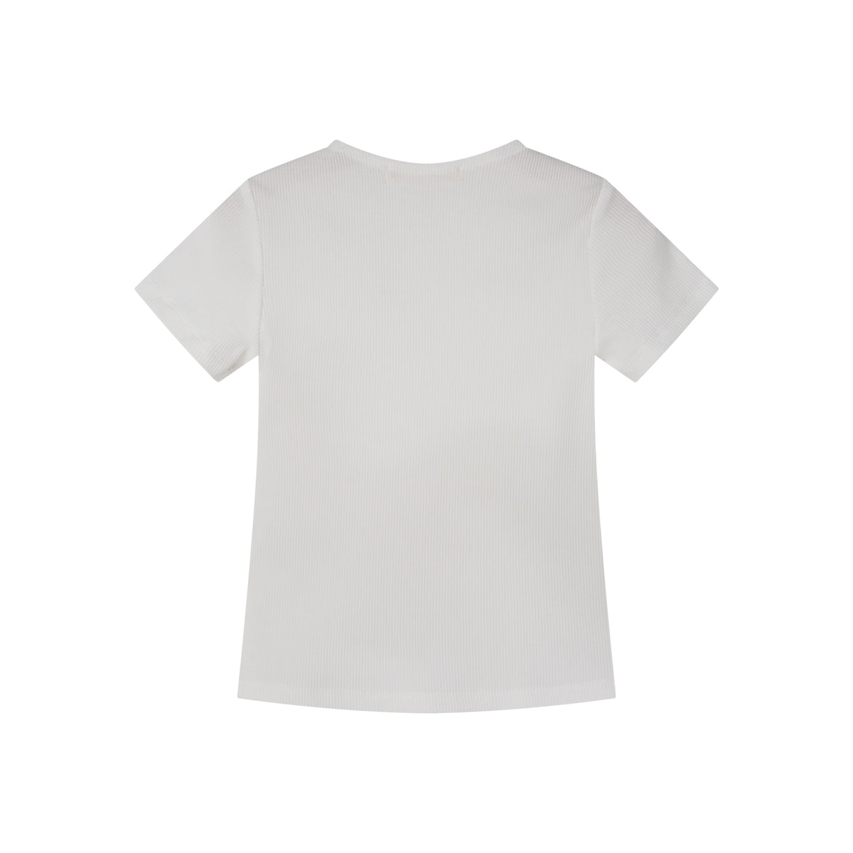Ribbed Short Sleeve Tee