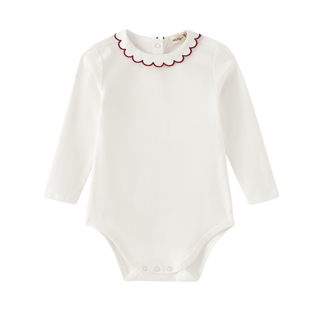Scalloped Collar Onesie