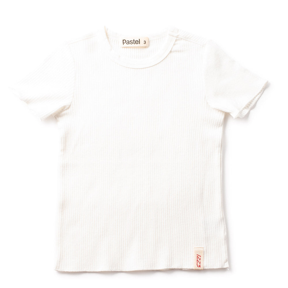 Short Sleeve Ribbed Tee