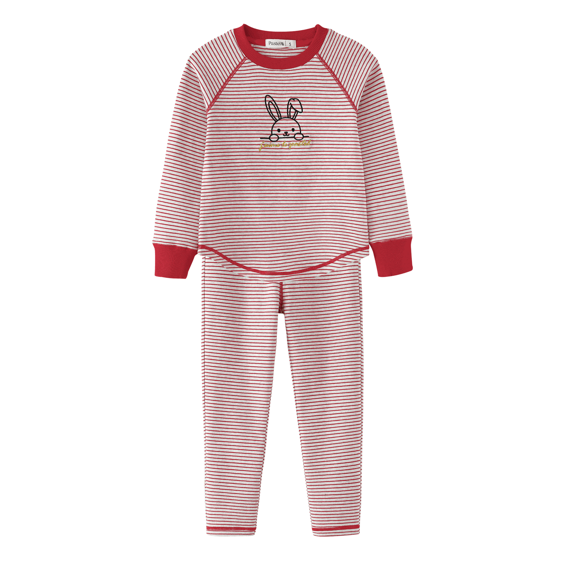 Striped Bunny Pajama