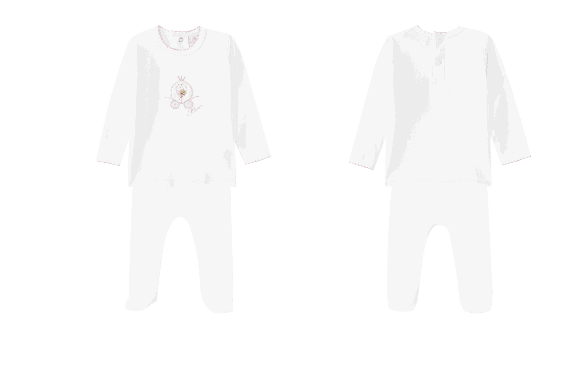 Princess Carriage Baby Set