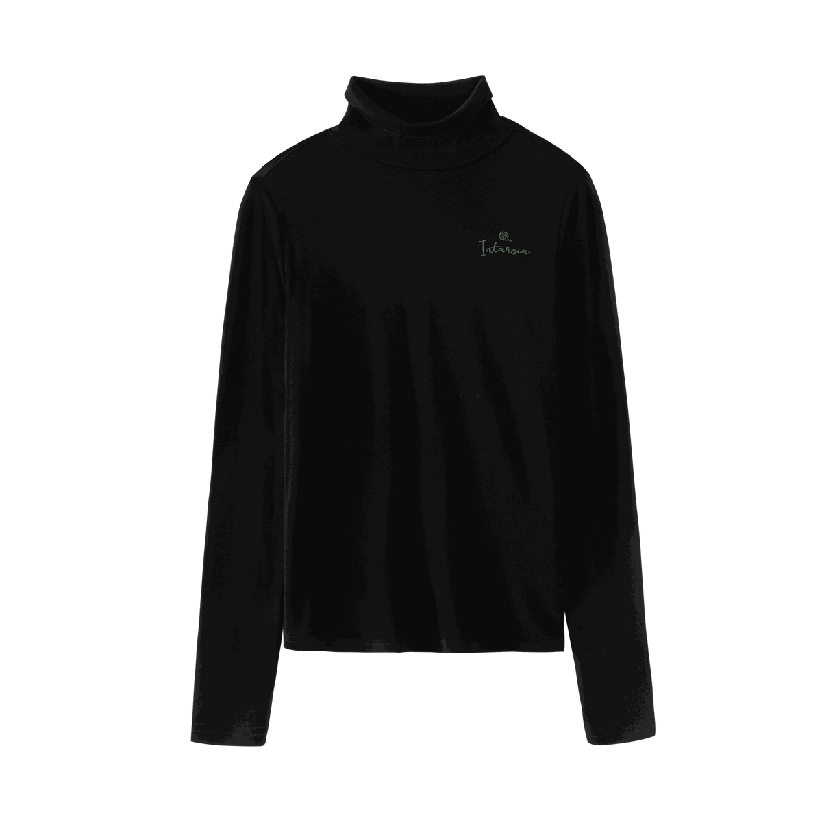 Turtleneck With Embroidery