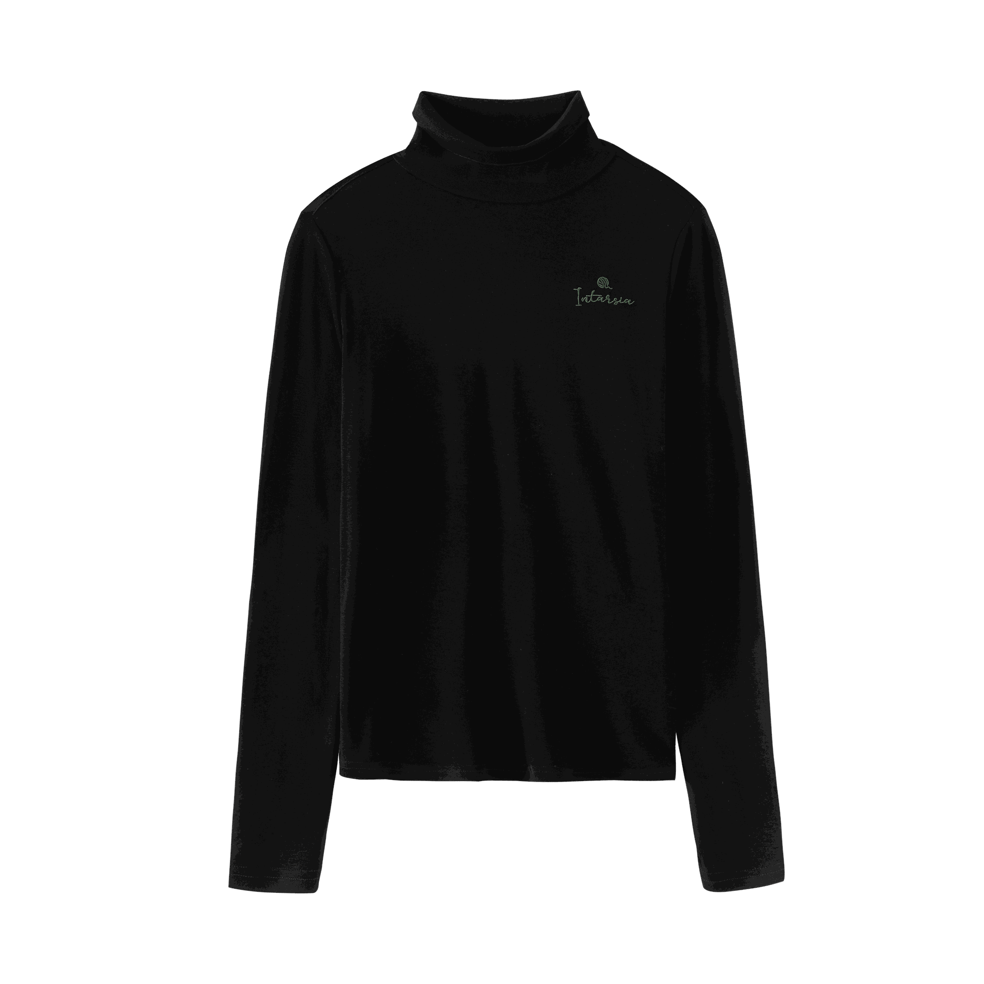 Turtleneck With Embroidery