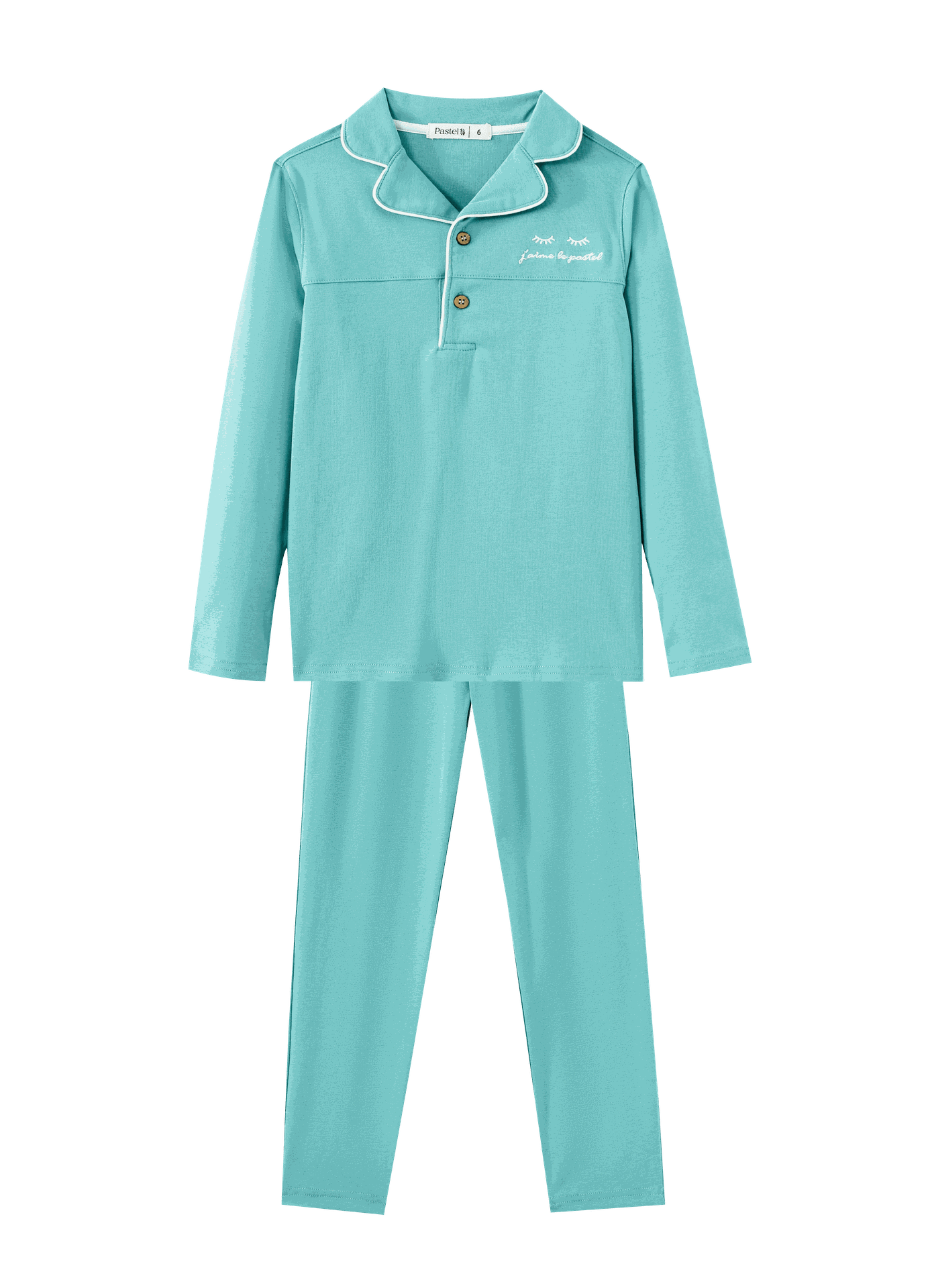 Collared Pajama Set
