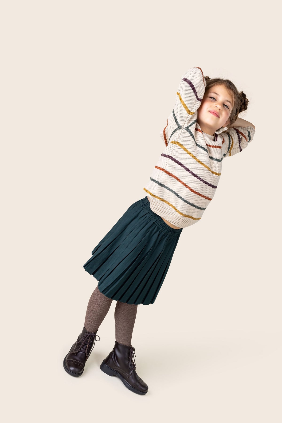Box Pleated Skirt