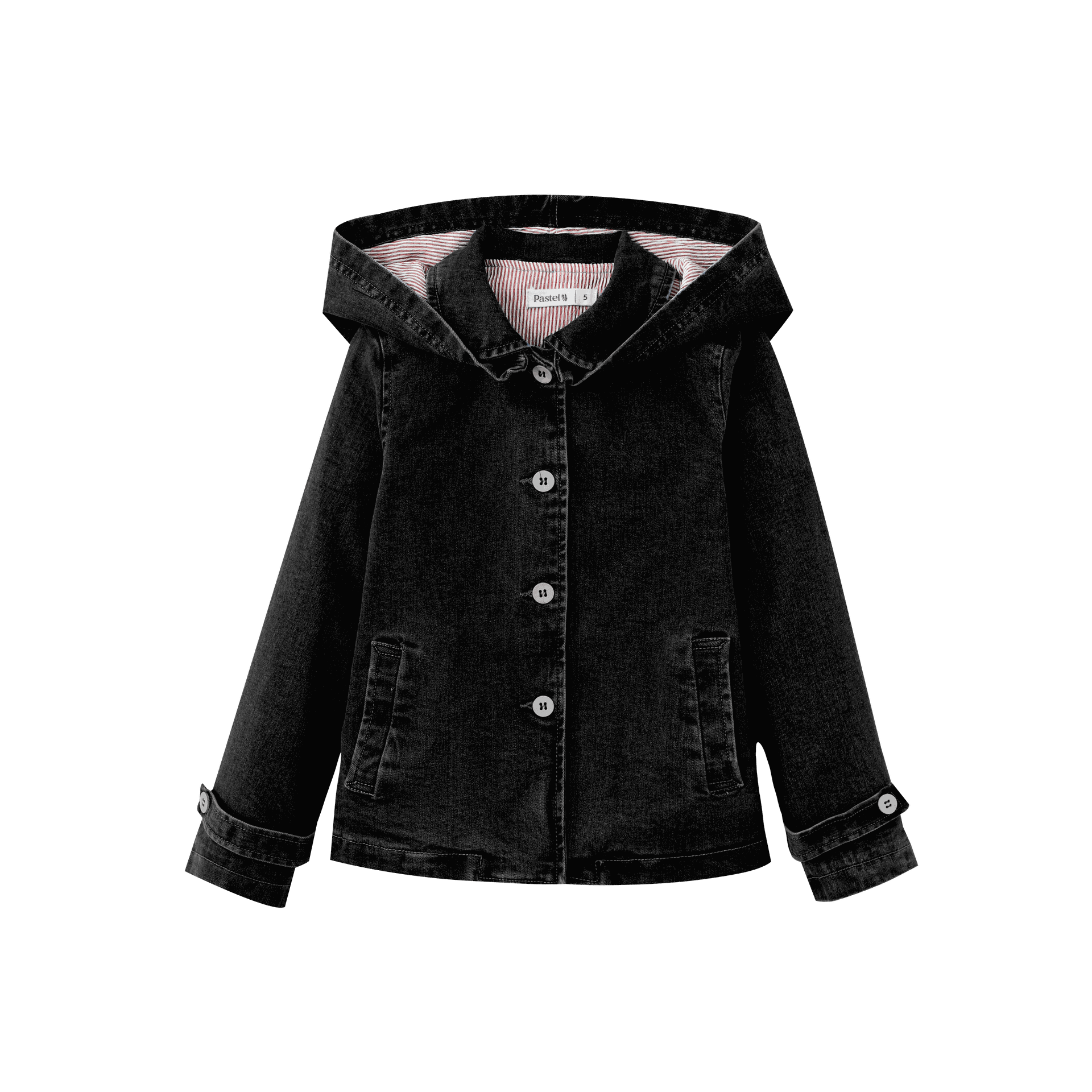 Denim Hooded Jacket