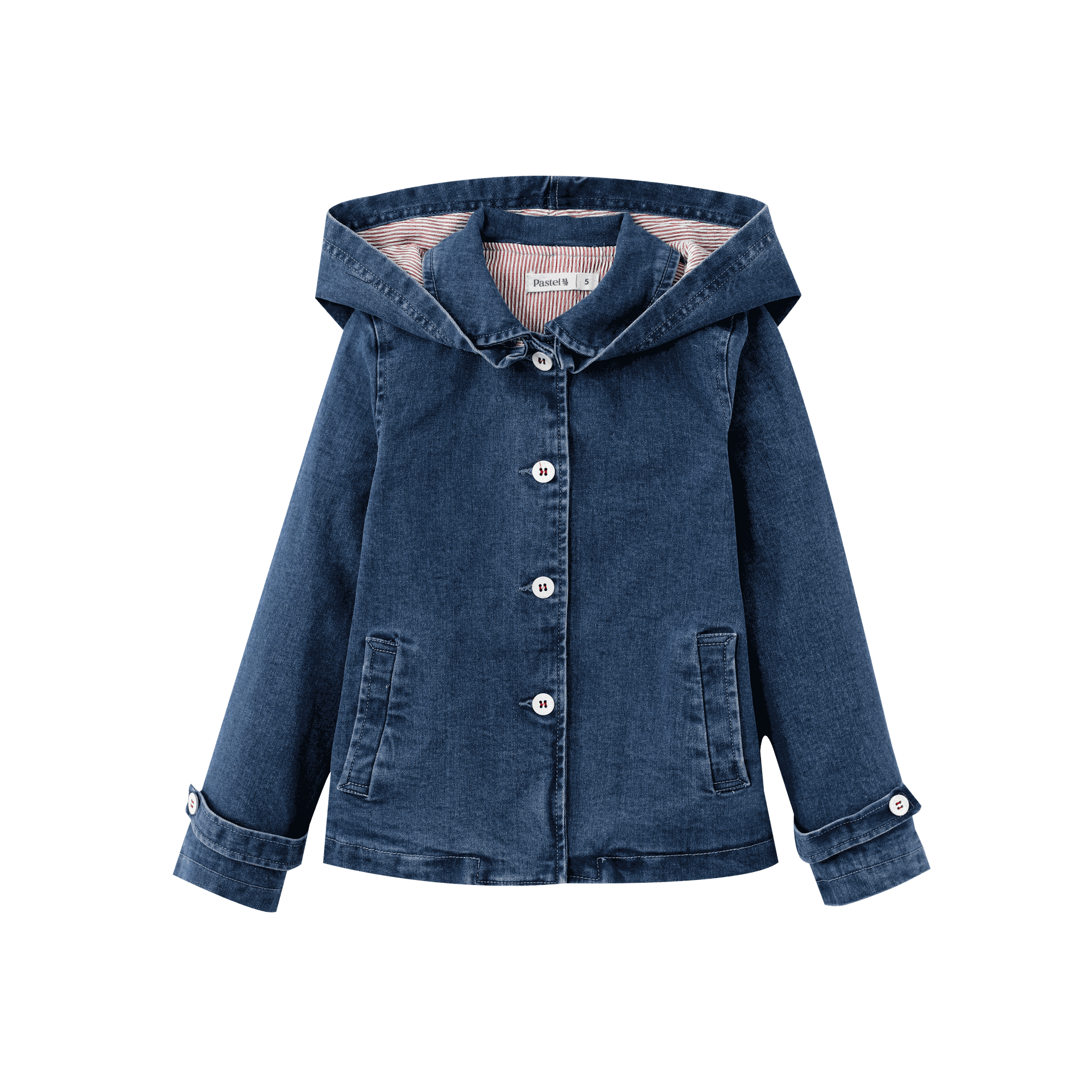 Denim Hooded Jacket