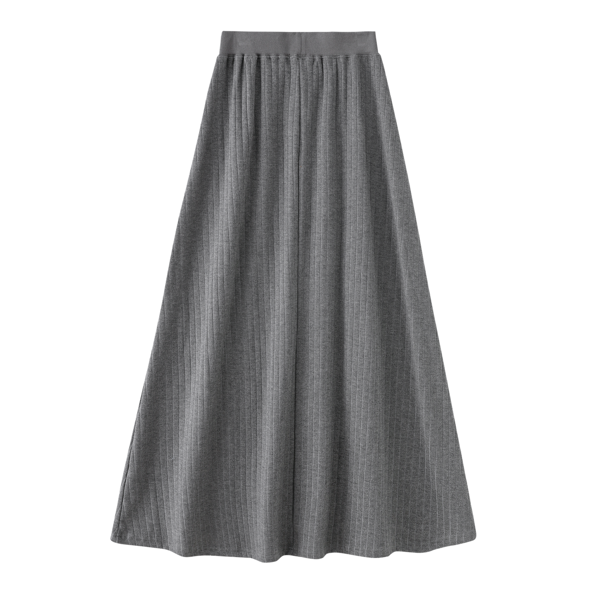 Ribbed Maxi Skirt