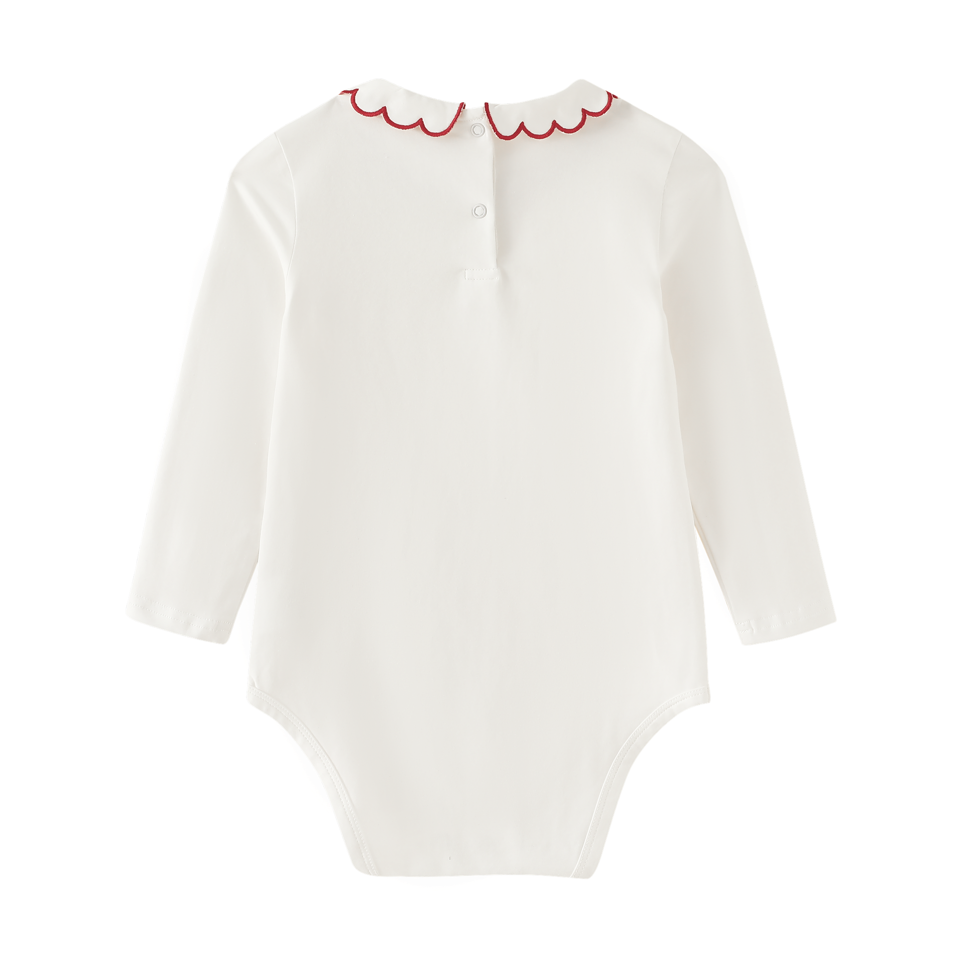 Scalloped Collar Onesie