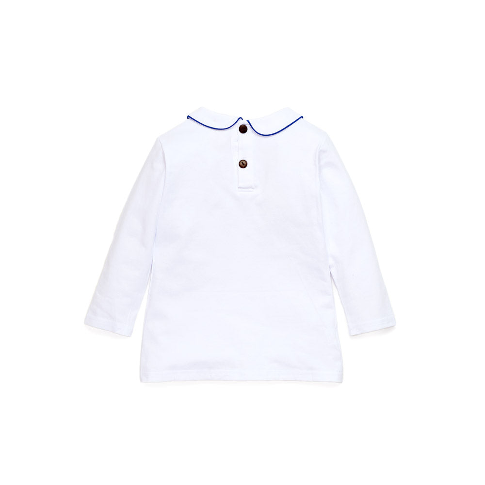 Peter Pan T-Shirt With Constrast Trim