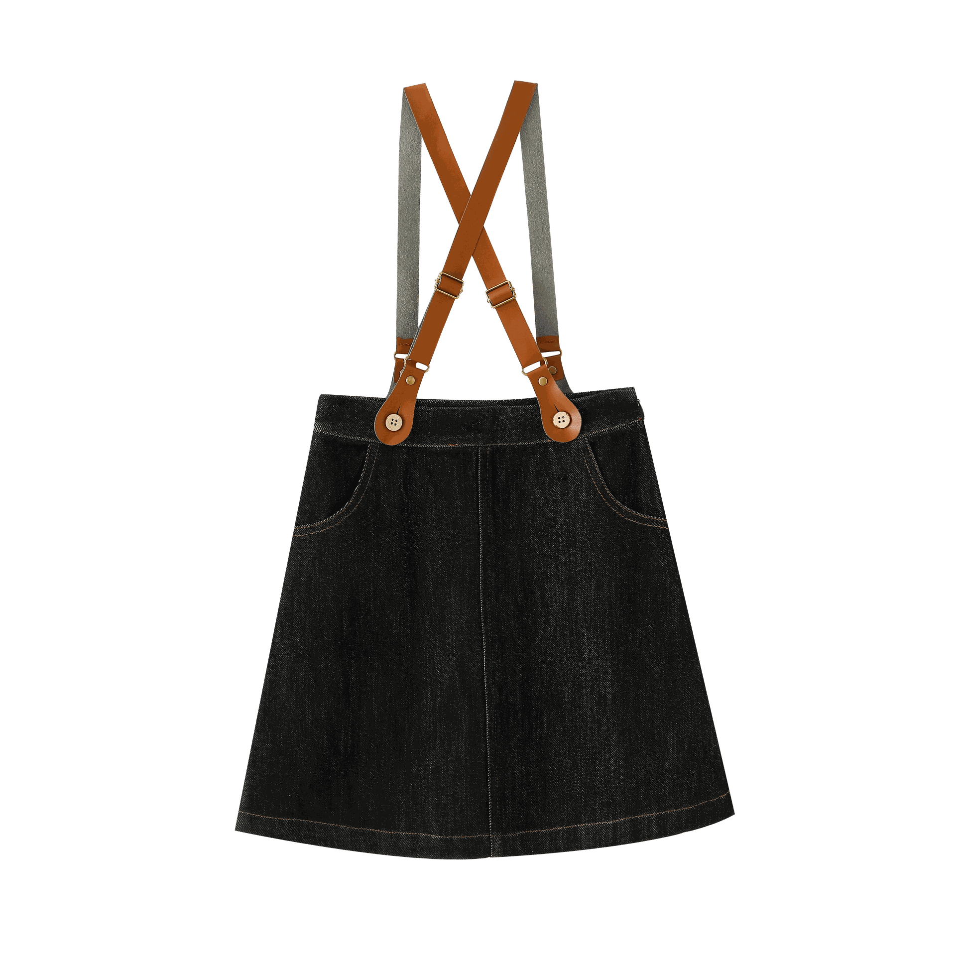 Weekday Suspender Skirt