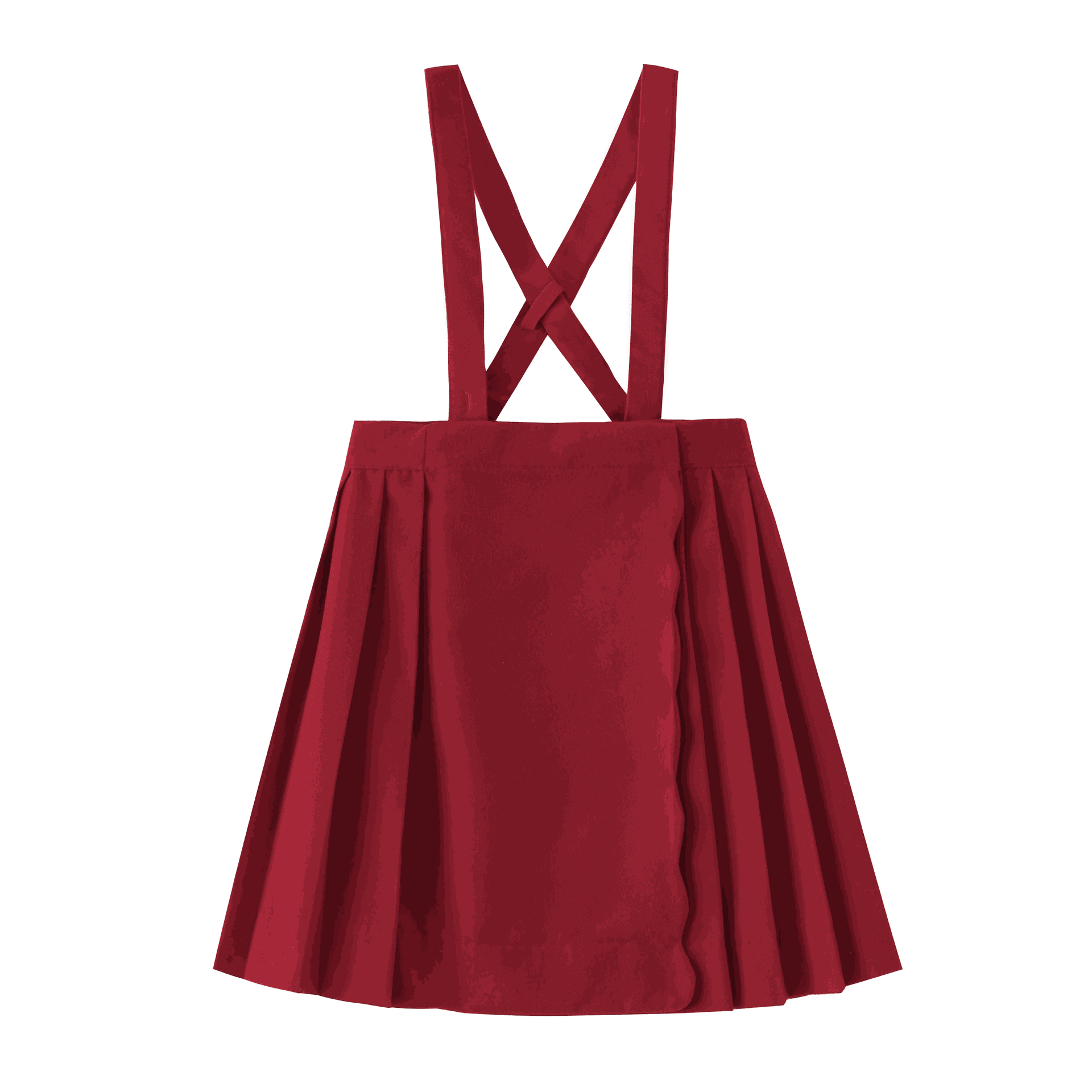 Scalloped Suspender Skirt