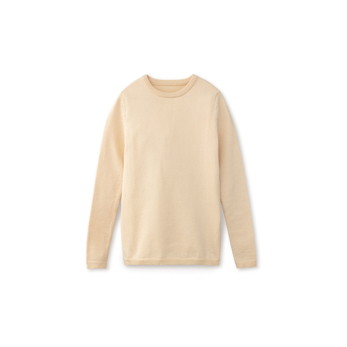 Basic Lurex Crew Neck Sweater
