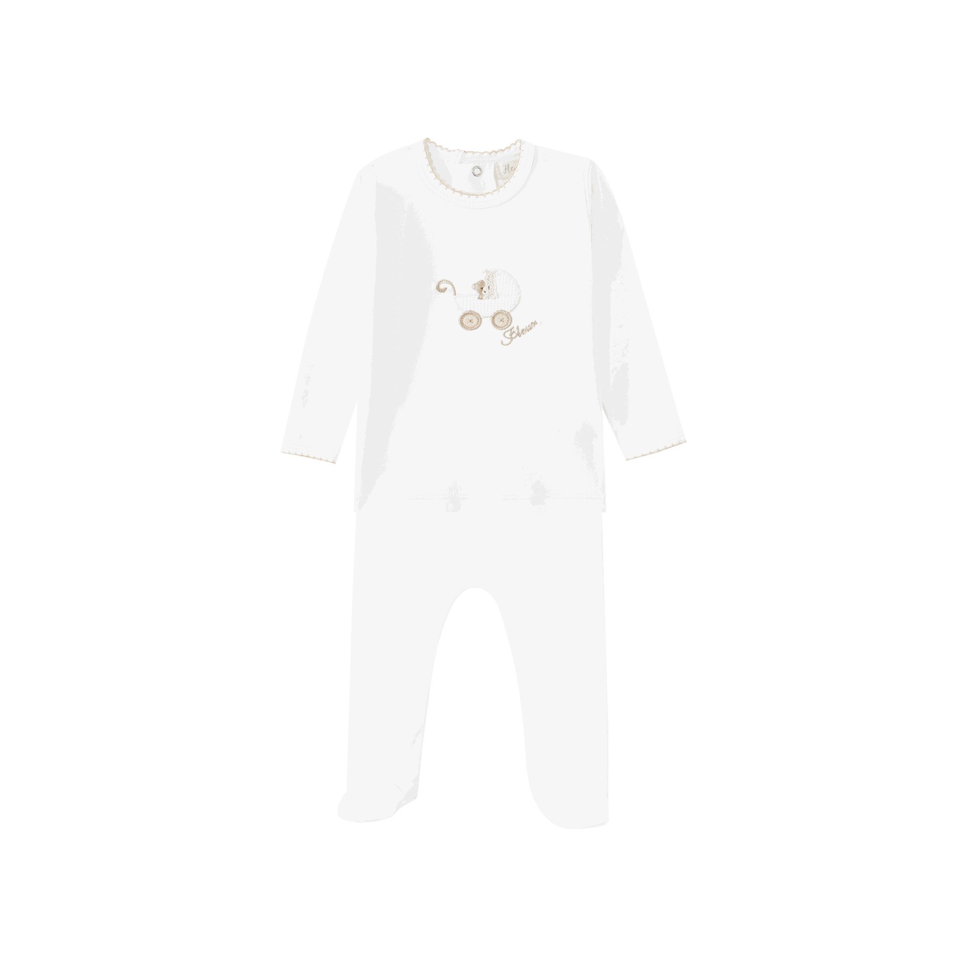 Teddy Bear Carriage Baby Set