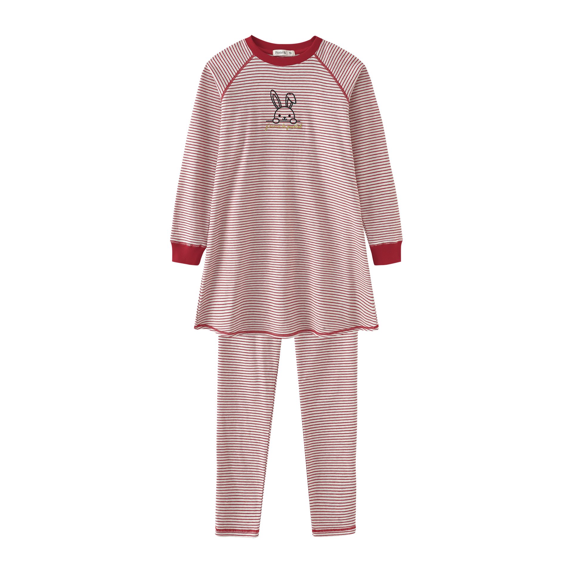 Striped Bunny Nightshirt