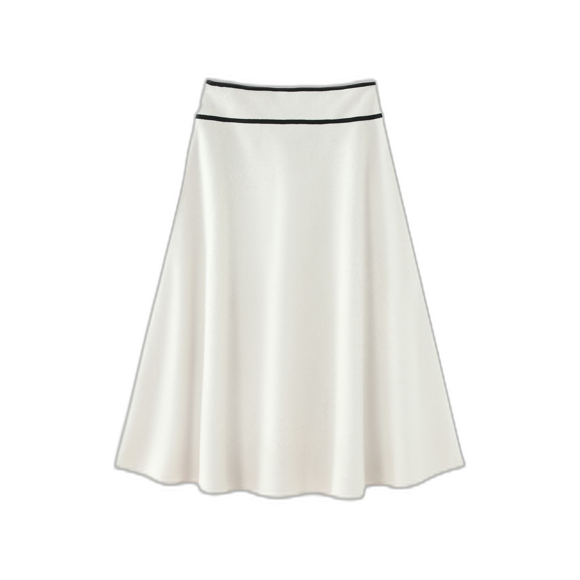 Midi Wool Circle Skirt