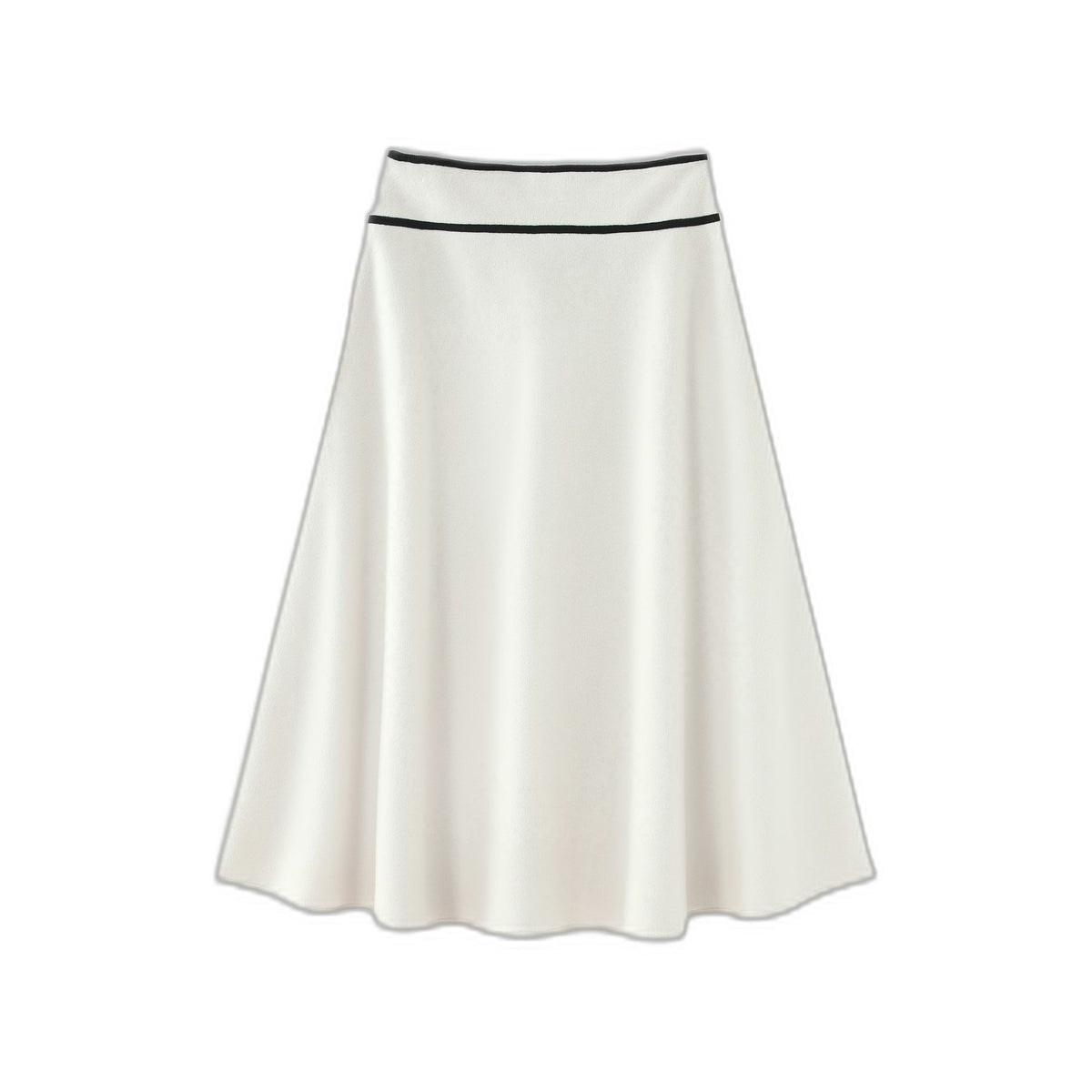Midi Wool Circle Skirt