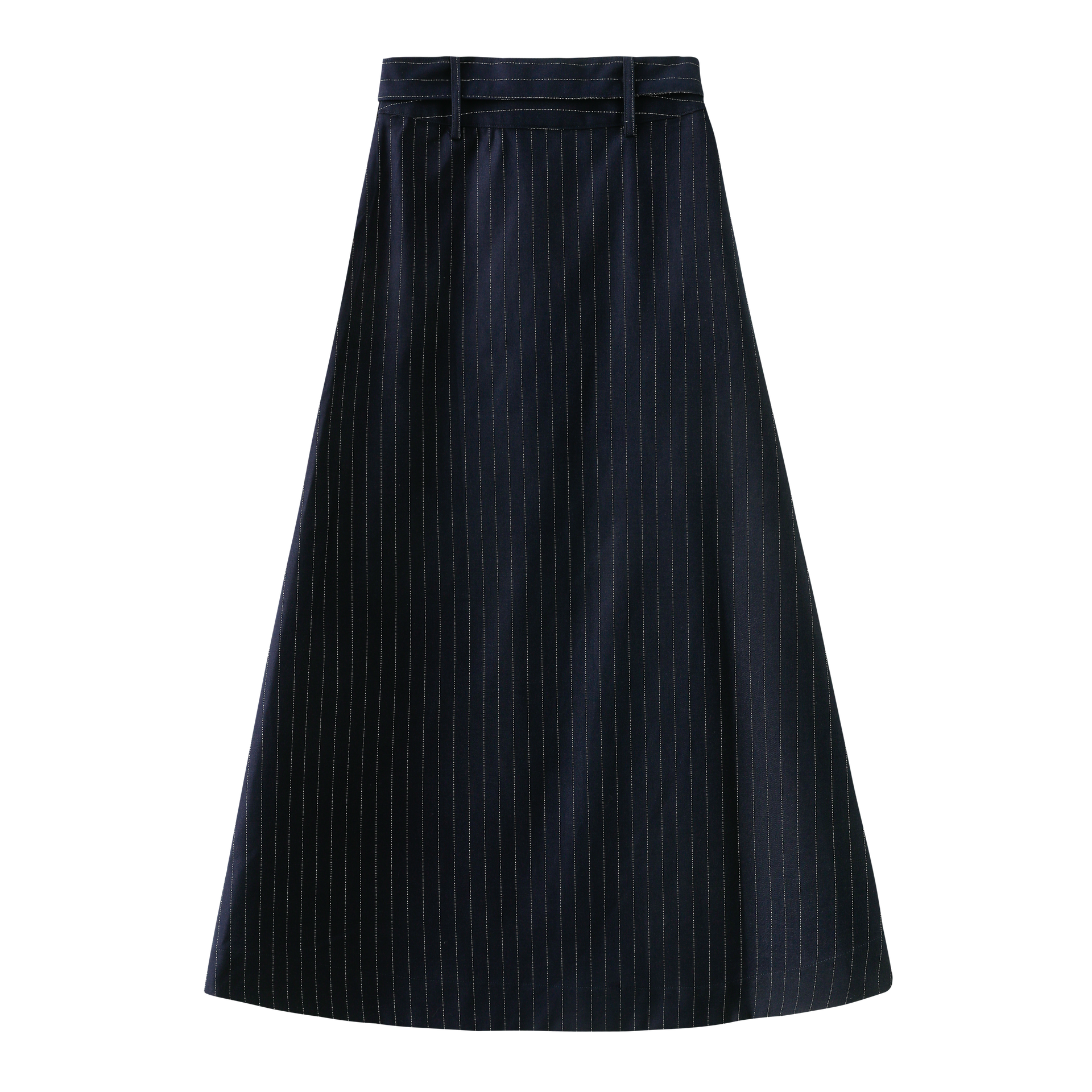 A-Line Skirt With Belt