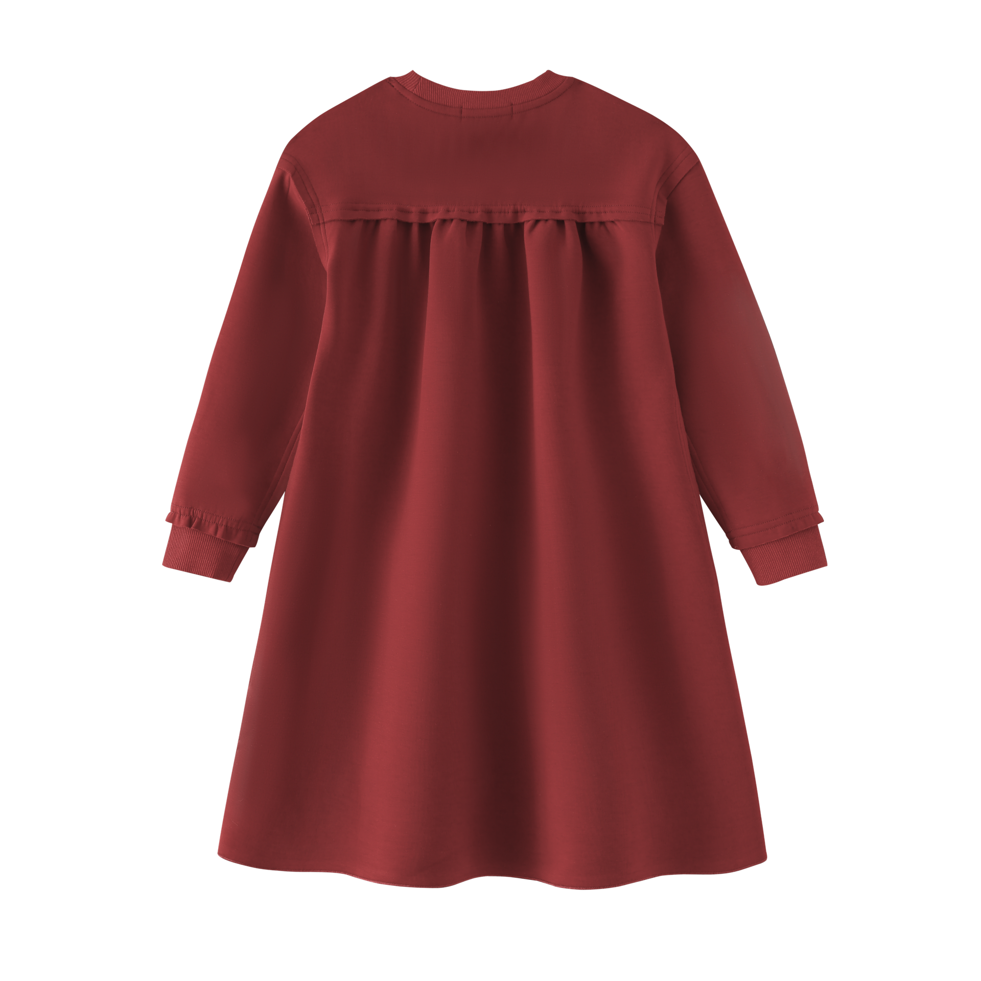 High Waisted Drop Shoulder Dress