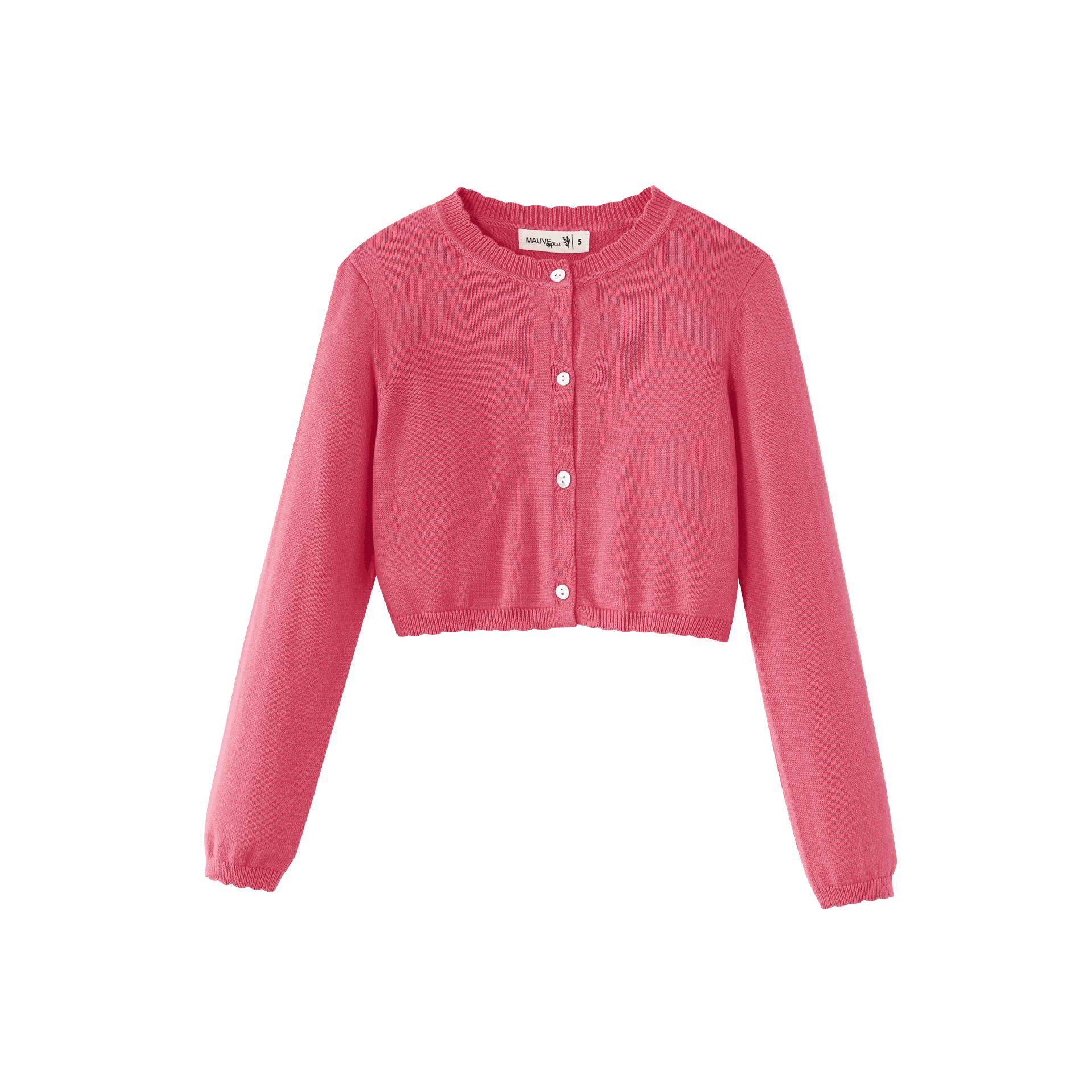 Scalloped Edge Cardigan