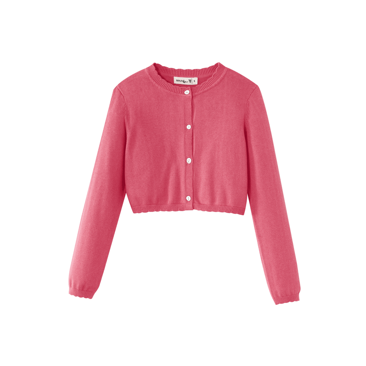 Scalloped Edge Cardigan