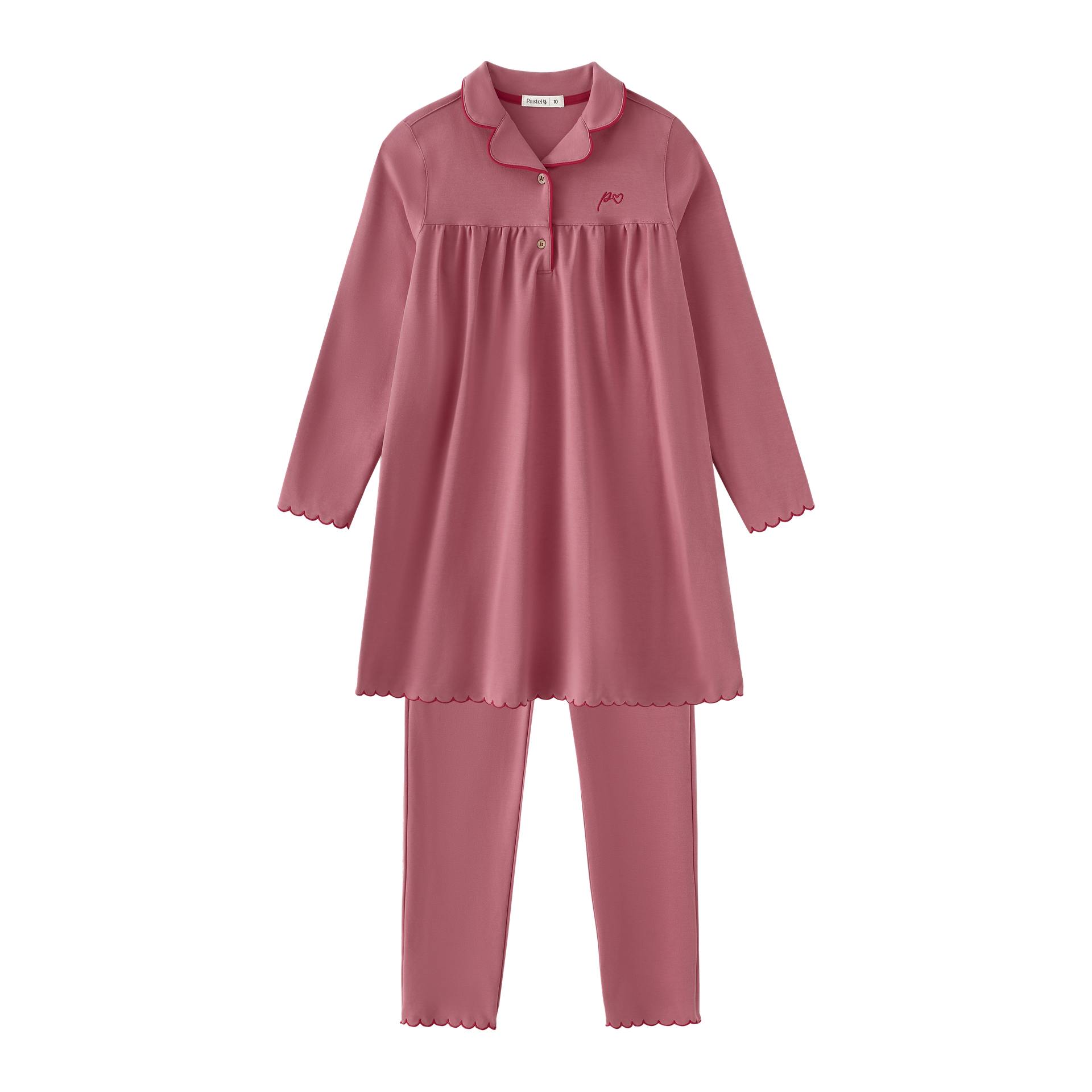 Scalloped Grandpa Nightshirt