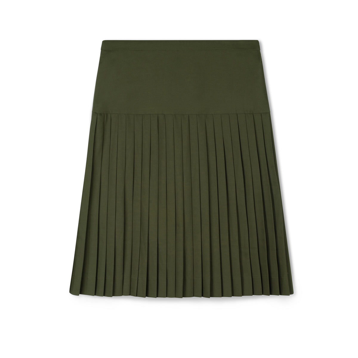 Fei Pleated Yoke Skirt