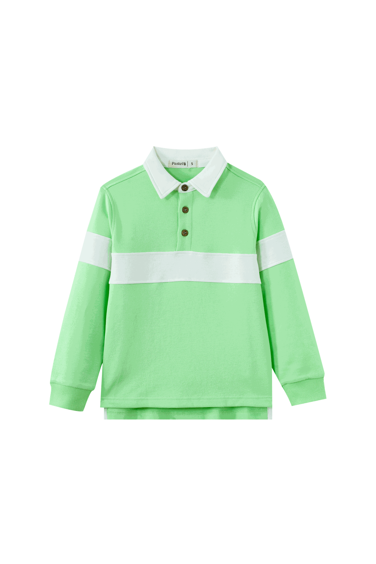 Polo With Center Stripe